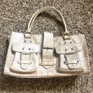 Faux Snake skin handbag